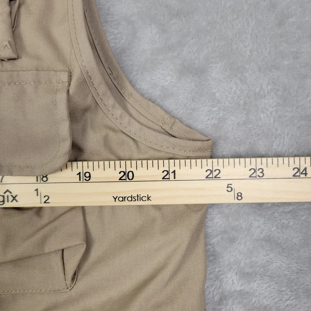 Rotnco Uncle Milty Travel Vest Size Small Beige 17 Pockets Cotton Poly Blend NWT